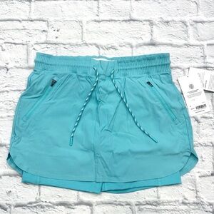 Athleta Gulf Green Trekkie Shorts